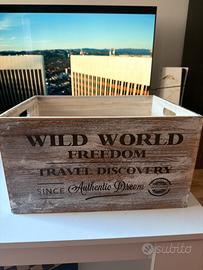 Cassetta di design porta oggetti