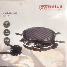 Raclette grill elettrico 6 persone nuovo mai usato
