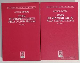 STORIA DEI MOVIMENTI ESTETICI NELLA CULTURA ITALIA