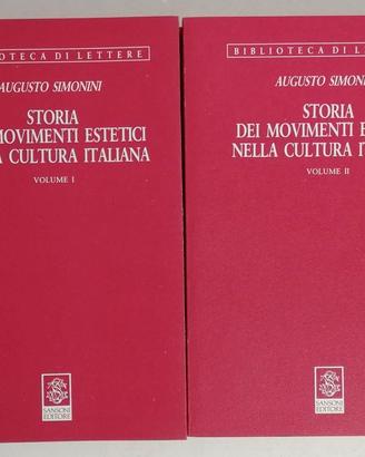 STORIA DEI MOVIMENTI ESTETICI NELLA CULTURA ITALIA