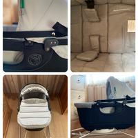 Culla/sdraio con dondolo staccabile anche esterno