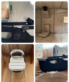 Culla/sdraio con dondolo staccabile anche esterno