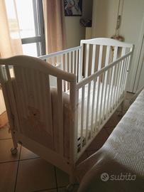 Culla Pali bianca 