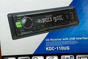 Autoradio kenwood kdc-110ug+2 autoparlanti Hertz