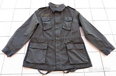 Giacca mimetica E.I. verde tg.52 circa anni '80