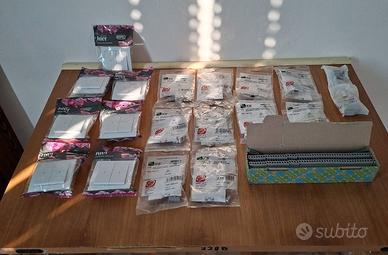 Stock materiale elettrico e di rete nuovo