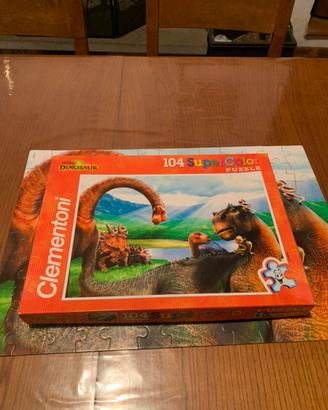Puzzle dinosaur 104 pz clementoni