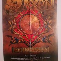 SAXON 2009 promo poster - Into the labyrinth