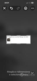 Friggitrice a aria Ninja 7,5 litri