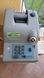 Calcolatrice Meccanica Vintage Olivetti Summa 15