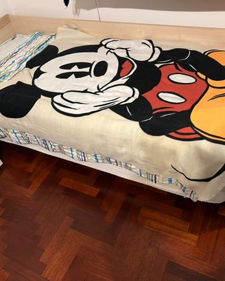 Letto singolo con baldone
