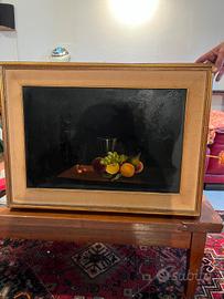 Dipinto Olio su Tela Natura