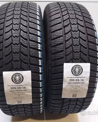 2 gomme 205 55 16 sava a41480