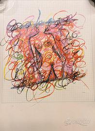 Mario Schifano serigrafia