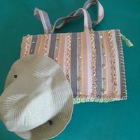 borsa estiva più  cappello