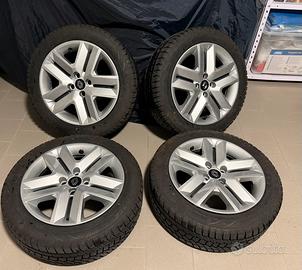 Cerchi + gomme termiche - originali Renault Clio