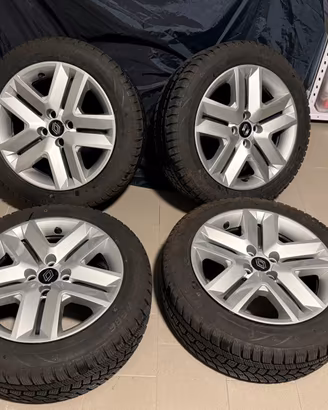Cerchi + gomme termiche - originali Renault Clio