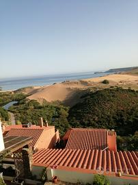 Vista mare e dune a torre dei corsari
