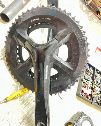Guarnitura shimano 52/36