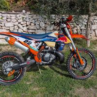 ktm exc 300 2022 con 125h con accessori