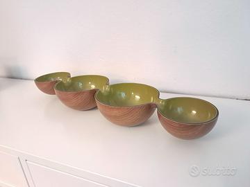 Antipastiera in melaminico effetto legno - Stile R