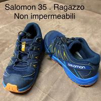 Salomon n. 35 non impermeabile