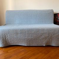Divano letto Ikea Lycksele 2 posti grigio chiaro