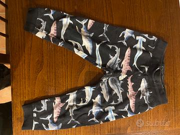 Pantaloni H&M tuta bambino fantasia pesci