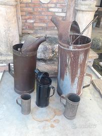Attrezzi del Passato- Boccali da cantina-