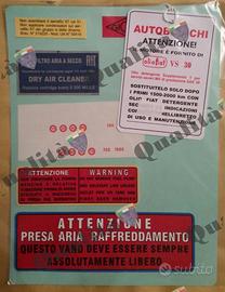 Kit adesivi Autobianchi Bianchina