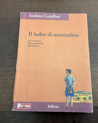 libro Camilleri Il ladro di merendine Ed. Sellerio