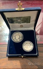Lire 500 e 200 Set "Flora e Fauna" 1991 argento