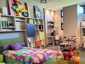 Letto singolo Pocket Samoa da esposizione