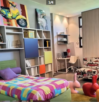 Letto singolo Pocket Samoa da esposizione