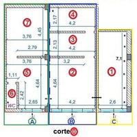 Locale commerciale C/1 con tre vetrine a Settimo