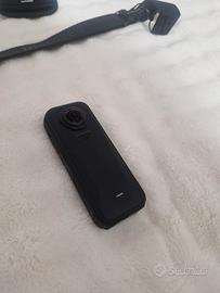 insta 360 x4 air+kit moto+selfie stick