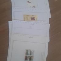 Francobolli fogli Marini emissioni congiunte