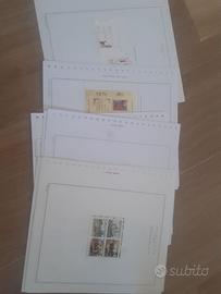 Francobolli fogli Marini emissioni congiunte