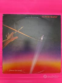 Vinile supertramp famous Last Words vintage disco