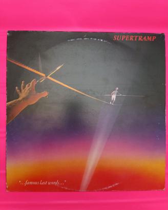 Vinile supertramp famous Last Words vintage disco