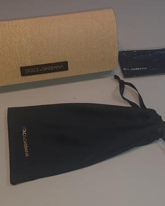 Custodia Astuccio e Panno originale Dolce & Gabban