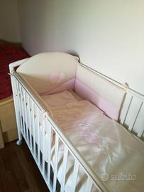 Lettino Pali con materasso