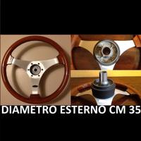 Volante Personal Nardi Mogano Cm 35 Anno 1980 