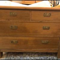 Cassettiera in Legno Massiccio Restaurata