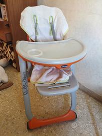 Seggiolone Chicco Polly 2 Start - Schiena Regolabi