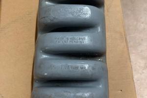 Silenziatore marmitta di scarico vetus d.50 mm