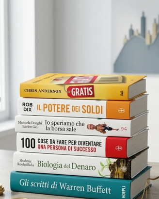 Set di 6 libri