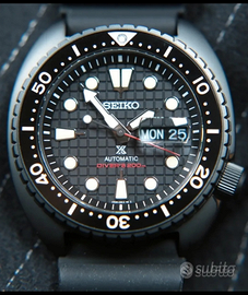 Seiko prospex X KING TURTLE BLACK SAMURAI