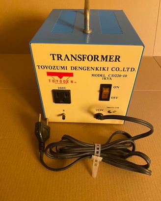 Trasformatore di tensione Toyozumi CD 220-10