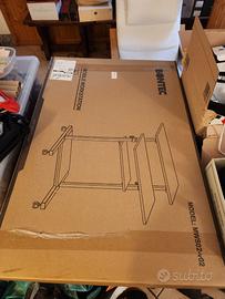 Bontec Scrivania Workstation Mobile (regolabile)